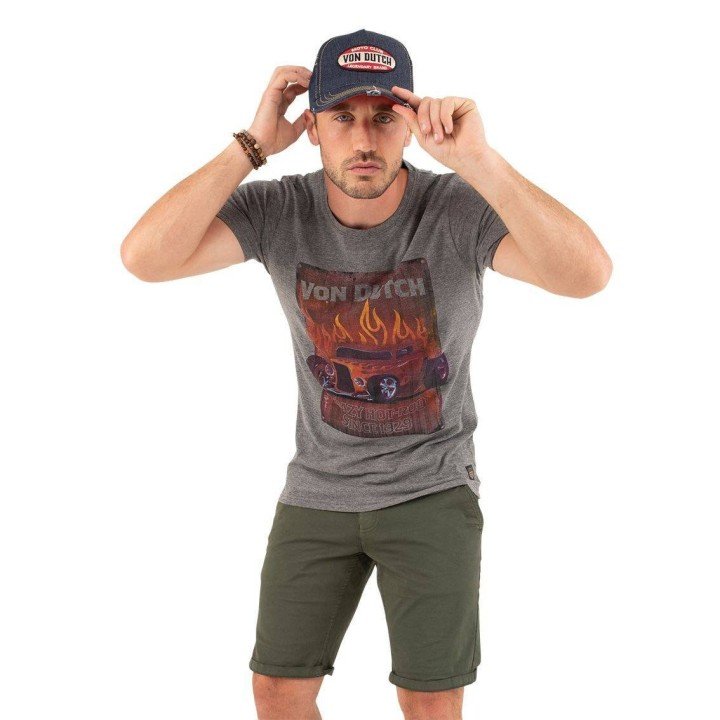 copy of Camiseta larga mujer Flying Eyeball - Von Dutch