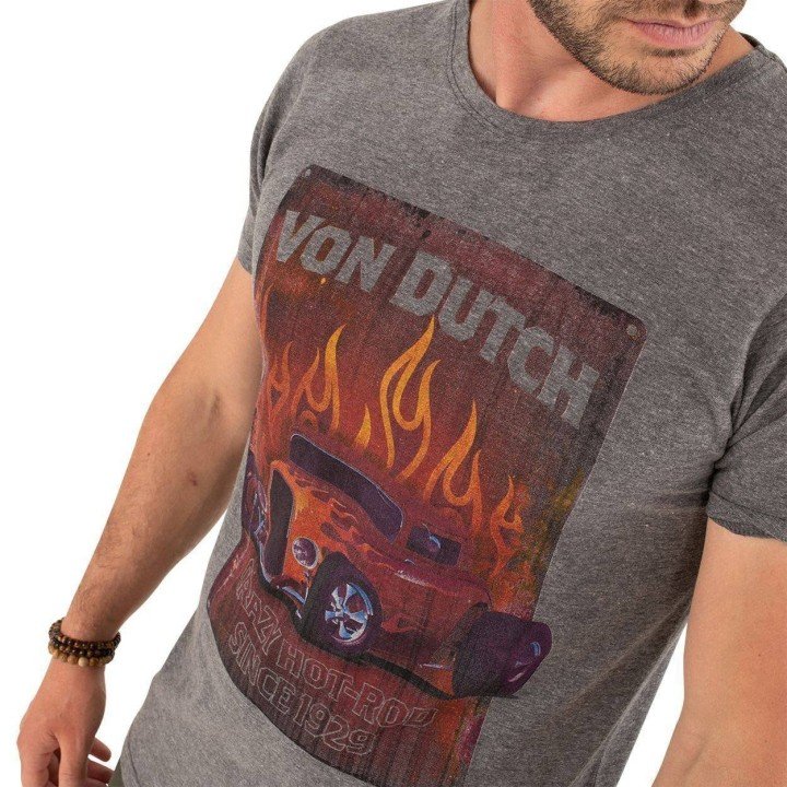 copy of Camiseta larga mujer Flying Eyeball - Von Dutch