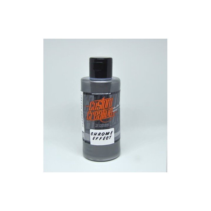 Pintura Efecto Cromo - Chrome Effect 150ml - Custom Creative