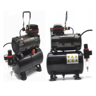 Compresor de aerografía silencioso 3L.