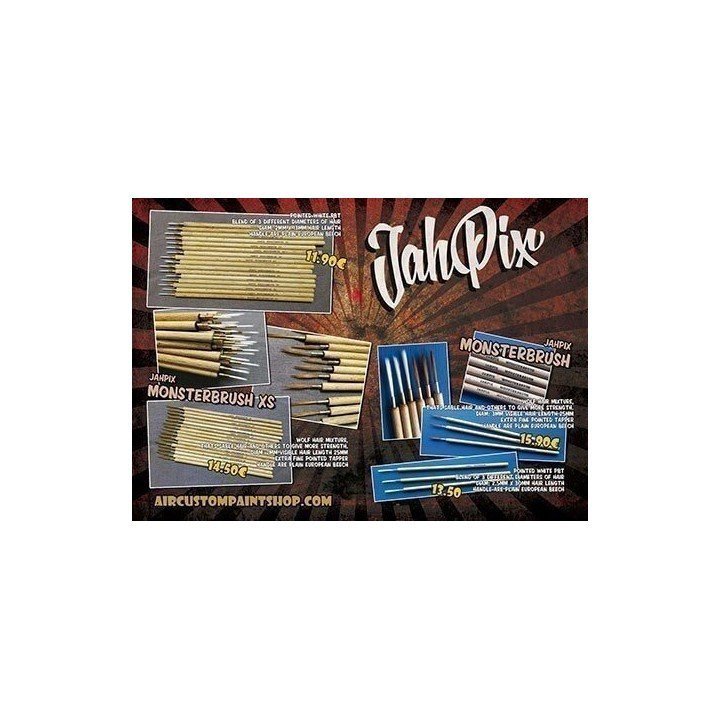 Pincel Liner Monsterbrush sintético JahPix