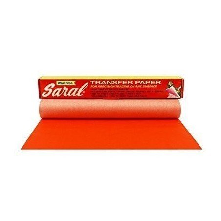Papel Transfer Saral Rojo