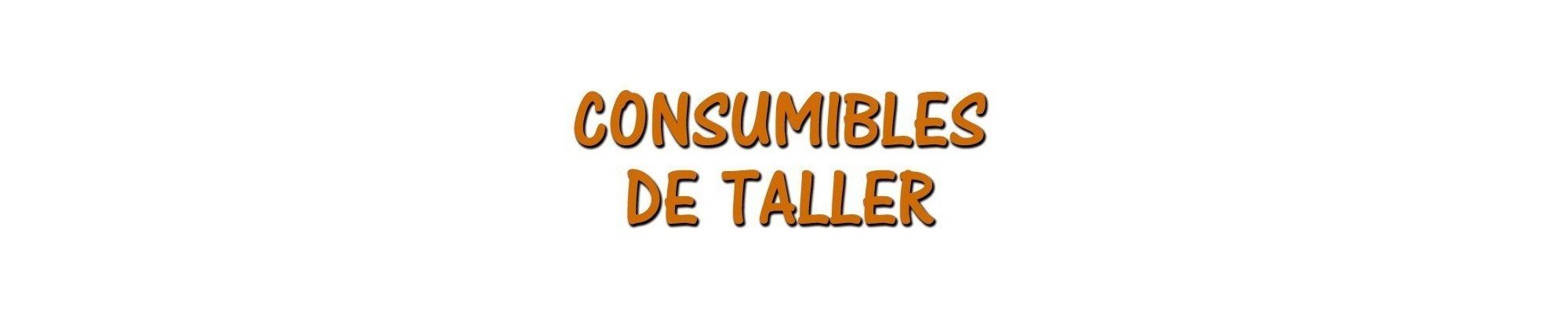 Consumibles Taller: Abrasivos, Atrapa-polvos, etc.