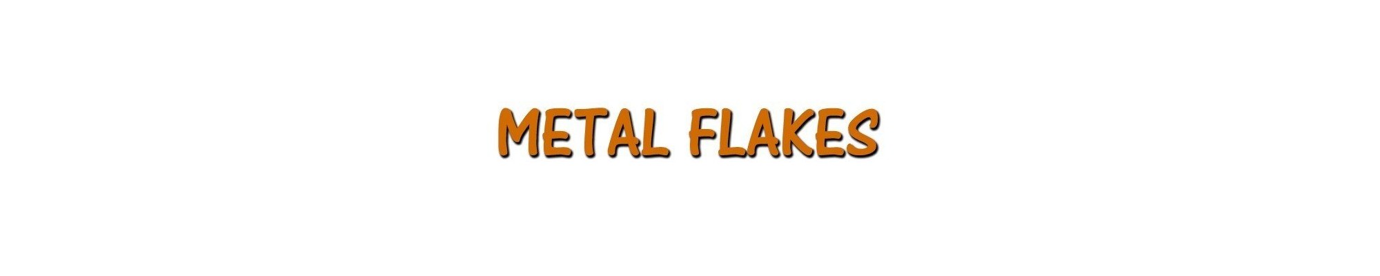 Metal Flakes o purpurinas para aplicar con pistola o aerógrafo