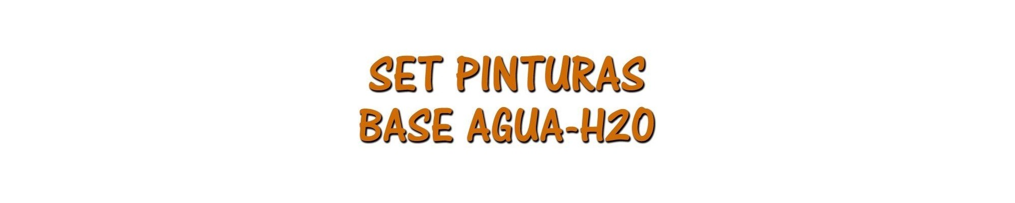 Set de Pinturas Base Agua